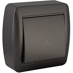 Solera Bouton poussoir sonnette - Noir