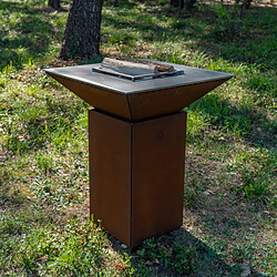 Avis Grill Chic Cévenol avec meuble range-bois