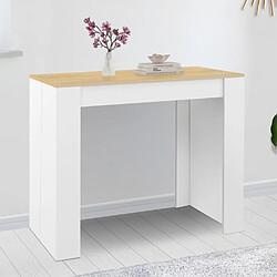 Avis Idmarket Table Console ORLANDO Bois & Hêtre