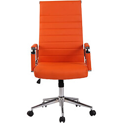 Decoshop26 Fauteuil de bureau - Blanc