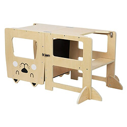 Avis Elineli tour d'apprentissage bébé - Bois clair