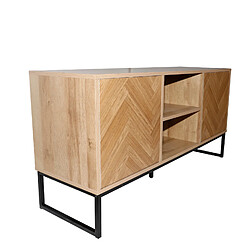 Acheter Concept Usine Buffet 2 portes et 2 niches CHEVRON
