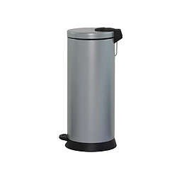 Avis Poubelle à pédale 30l gris métal - 94067 - Magic - ROSSIGNOL