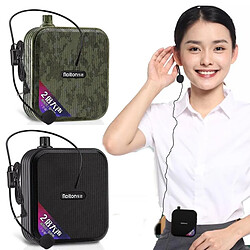 Yonis Amplificateur Bluetooth avec micro - Vert