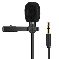 Yonis Microphone lavalier - Noir
