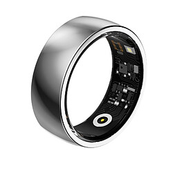 Bague Connectée Taille 18 Argentée Suivi Santé Étanche Bluetooth Longue Autonomie Argent YONIS