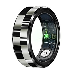 Bague Connectée Argent Santé Gestes Jeux Étanche Longue Autonomie Noir YONIS