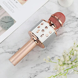 Yonis Microphone Bluetooth sans fil - Or