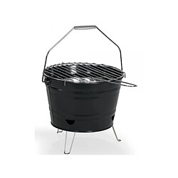 Livoo Barbecue à charbon portable 27 cm Noir DOC327N