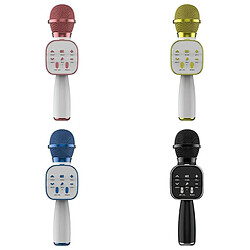 Yonis Microphone Bluetooth sans fil - Rose