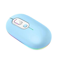 Yonis Souris Sans Fil Silencieuse Rechargeable RGB