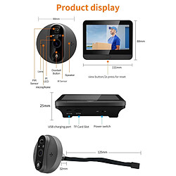 Avis Yonis Interphone Vidéo HD 1080P Vision Nocturne