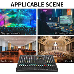 Yonis Table de mixage 14 canaux