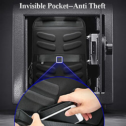 Yonis Sac À Dos Ordinateur Antivol Imperméable pas cher