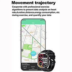 Yonis Montre Connectée Étanche Écran 2 Pouces