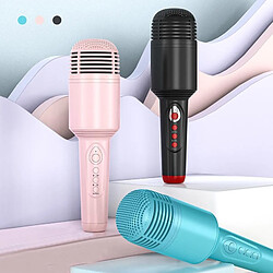 Yonis Microphone Enfant Bluetooth Rose Karaoke