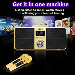 Avis Yonis Microphone Bluetooth sans fil tout-en-un - Noir