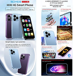 Acheter Yonis 4G Android 10 - Violet/Bleu