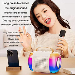 Avis Yonis Microphone Bluetooth Portable Karaoke LED - Noir