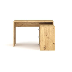 VIVALDI Bureau d'Angle Kurt - Chêne Artisan