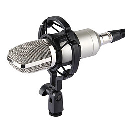 Yonis Microphone pro pour studio et radio - Argent