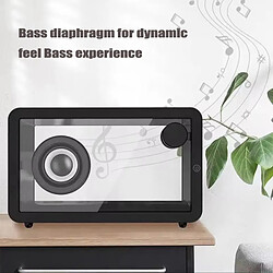 Acheter Yonis Enceinte Bluetooth transparente - Noir
