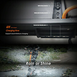 Yonis Trottinette Électrique Offroad Puissante 65km/h