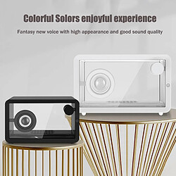 Avis Yonis Enceinte Bluetooth transparente - Noir