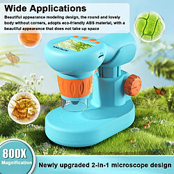 Acheter Yonis Microscope Enfant Écran IPS 800x Photos Vidéos
