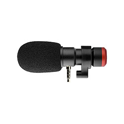Yonis Microphone portable pour smartphone - Noir