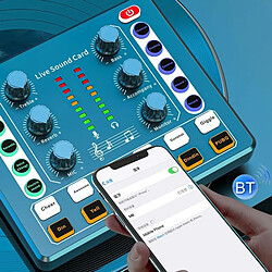 Yonis Table de mixage Bluetooth