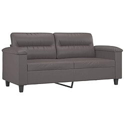 Acheter VidaXL Ensemble canapés 3 pcs noir - Velours