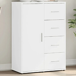 vidaXL Buffet blanc 60x31x84 cm