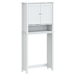 vidaXL Armoire lave-linge BERG blanc