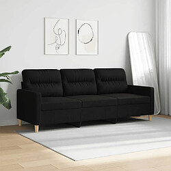 Avis VIDAXL Noir 3 places 180 cm