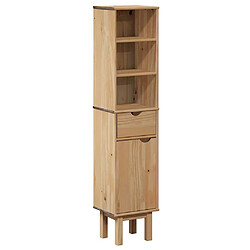 vidaXL Armoire salle de bain OTTA Pin