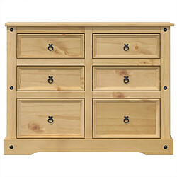 Acheter vidaXL Commode Corona - Bois massif de pin