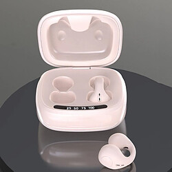 Yonis Ecouteurs Bluetooth - Blanc