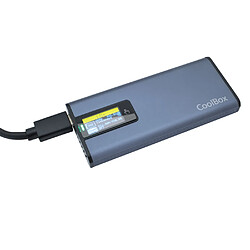 Avis CoolBox COO-MCM-M2F Boîtier de disques de stockage Enceinte ssd Gris M.2