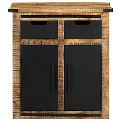 vidaXL Buffet - Bois massif de manguier