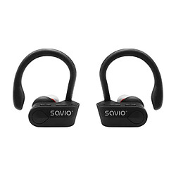 Savio TWS-03 - Noir graphite Ecouteurs intra-auriculaires sans fil - Bluetooth - micro intégré - télécommande - contrôle volume