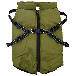 VidaXL Manteau Harnais Imperméable - 3XL