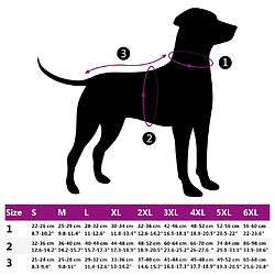 VidaXL Manteau Chien Noir M pas cher