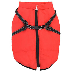 vidaXL Manteau imperméable réfléchissant - 3XL