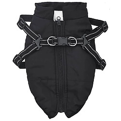 vidaXL Manteau - Noir XL