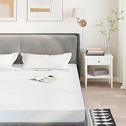 Protège-matelas vidaXL 140x200 cm Blanc