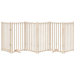 Avis vidaXL Barrière avec Porte 6 Panneaux