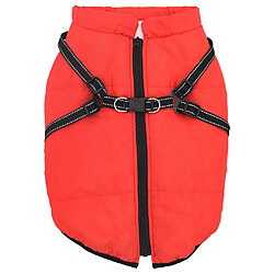 vidaXL Manteau avec Harnais Imperméable L48