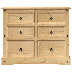 Acheter vidaXL Commode Corona - Bois de pin massif - 110x43x91 cm