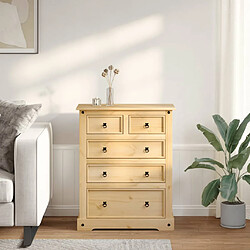 Avis Vidaxl Commode Corona Bois de pin